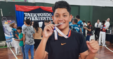 Tres taekwondistas marcosjuarenses obtuvieron medallas en el “Open Corrientes”